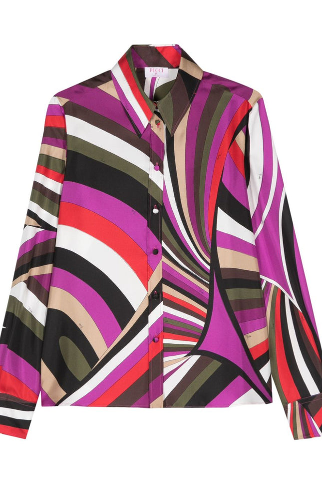 Pucci Shirts Fuchsia