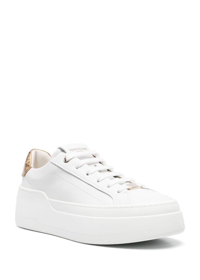 Ferragamo Sneakers White