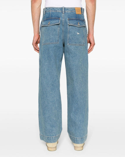 MAISON KITSUNE' Jeans Clear Blue