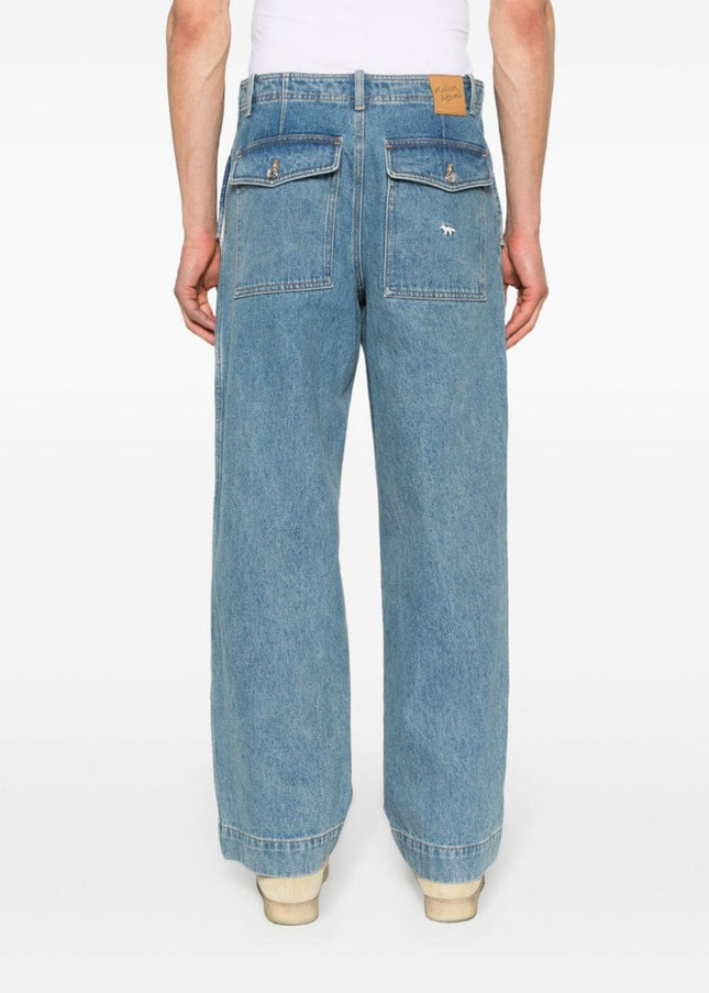 MAISON KITSUNE' Jeans Clear Blue