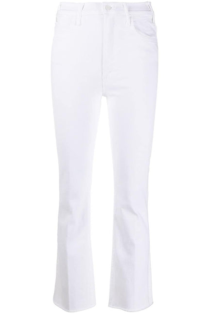 Mother Jeans White