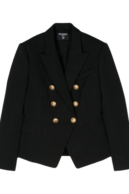 Balmain Jackets Black