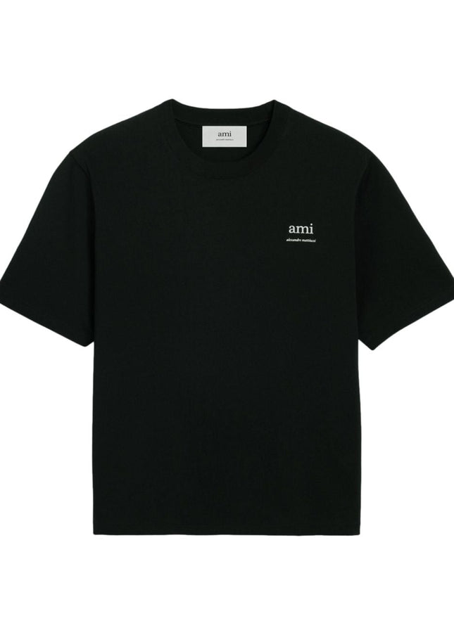 Ami Paris T-shirts and Polos Black