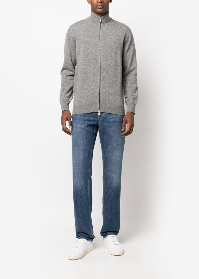 Brunello Cucinelli Sweaters Grey