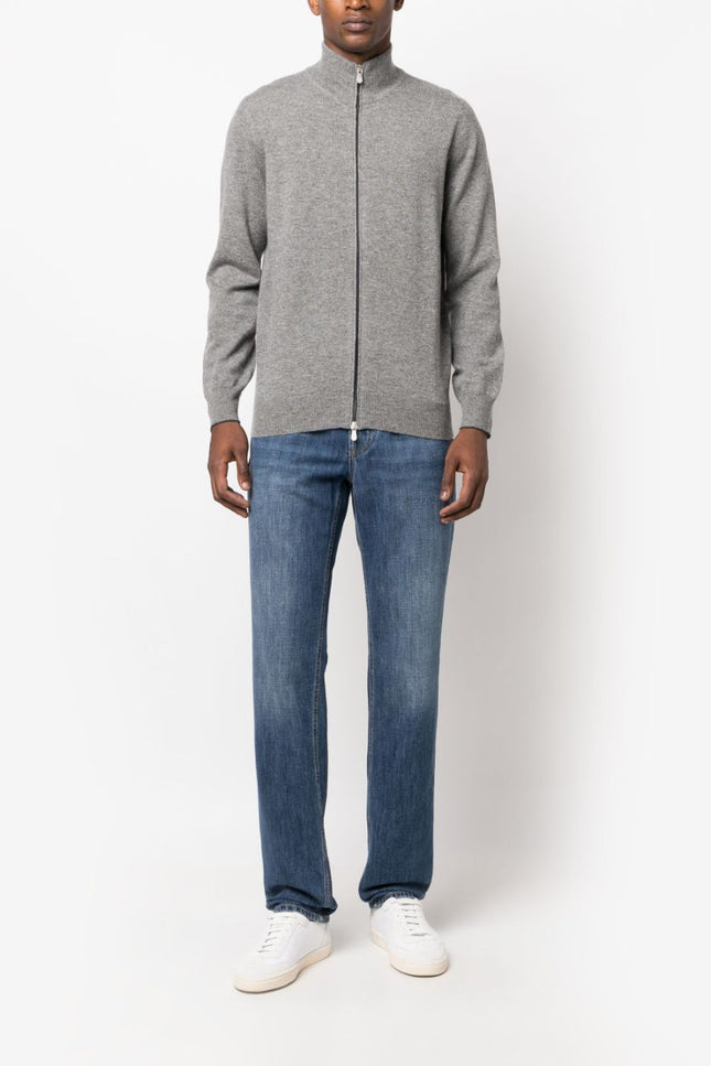 Brunello Cucinelli Sweaters Grey