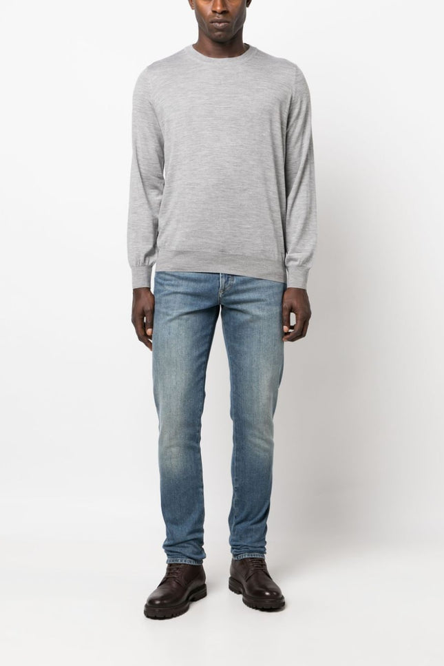 Brunello Cucinelli Sweaters Light Grey