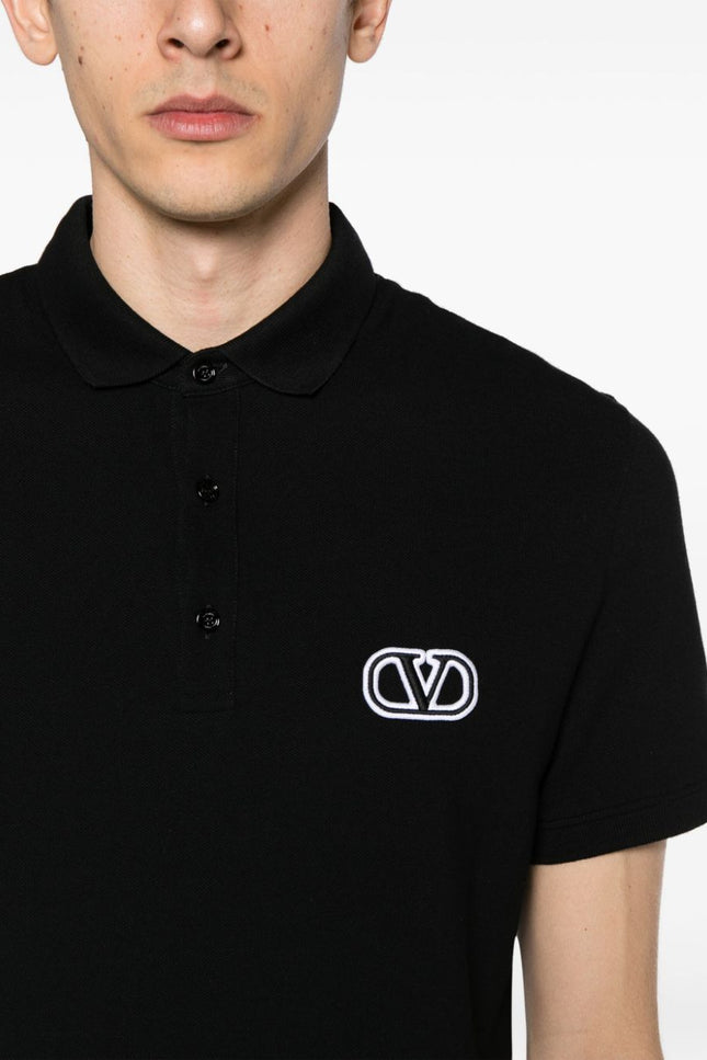 Valentino T-shirts and Polos Black