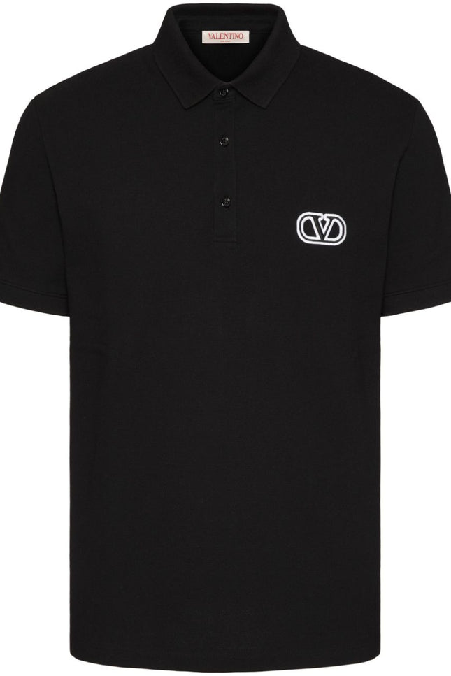 Valentino T-shirts and Polos Black