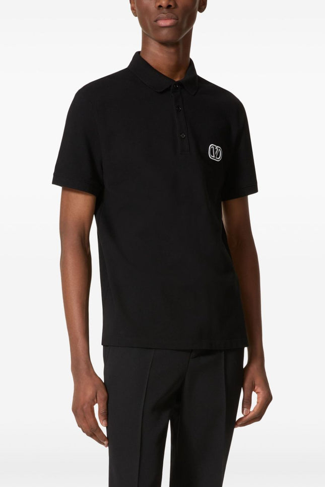 Valentino T-shirts and Polos Black