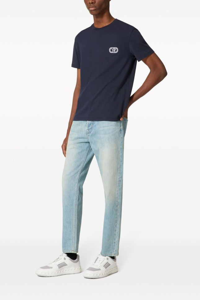 Valentino T-shirts and Polos Blue