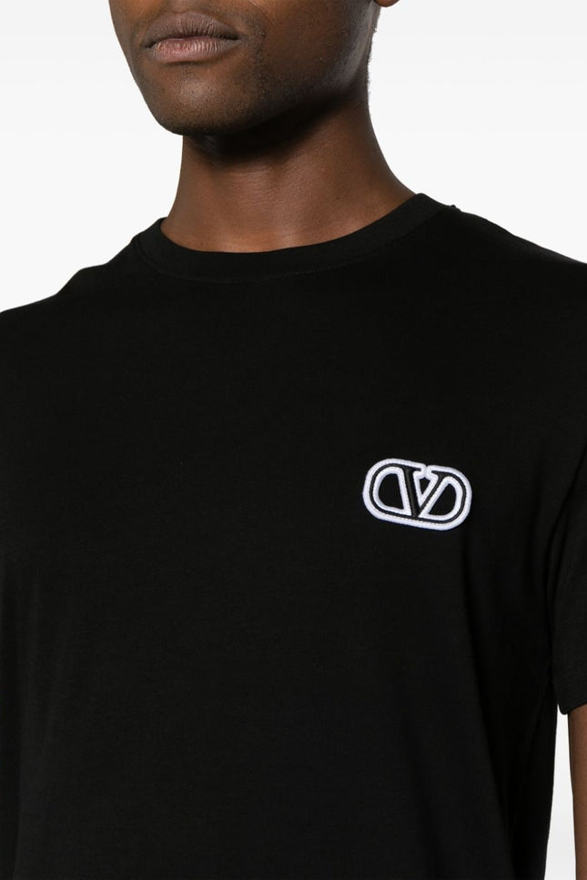 Valentino T-shirts and Polos Black