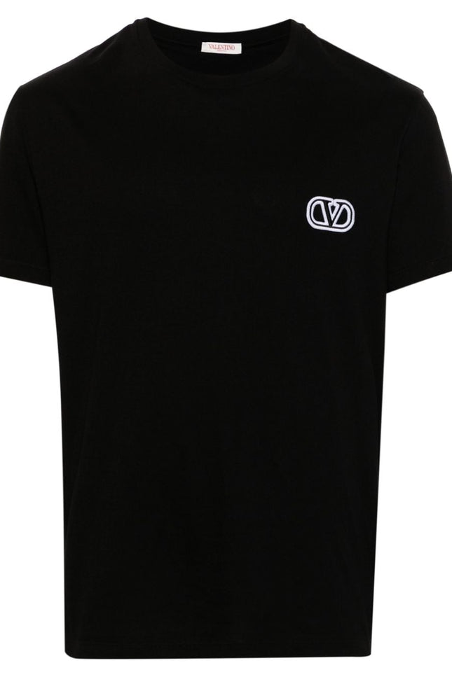 Valentino T-shirts and Polos Black