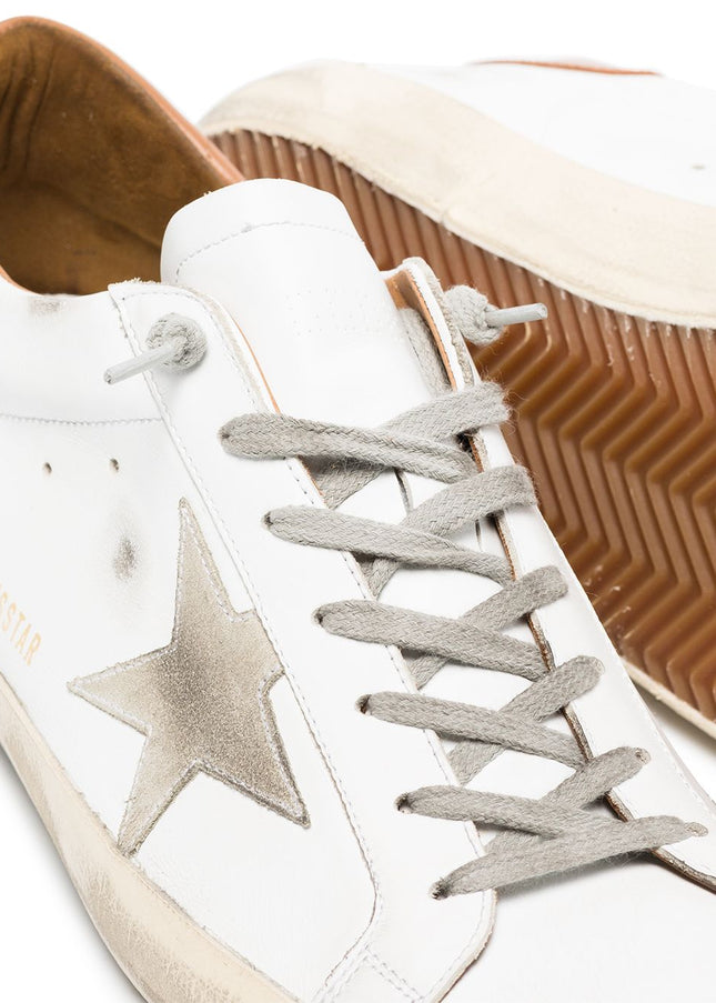 Golden Goose Sneakers Leather Brown