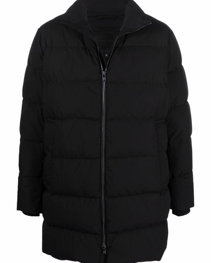 Emporio Armani Coats Black