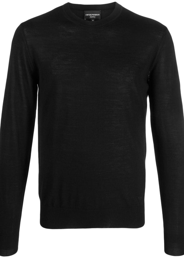 Emporio Armani Sweaters Black