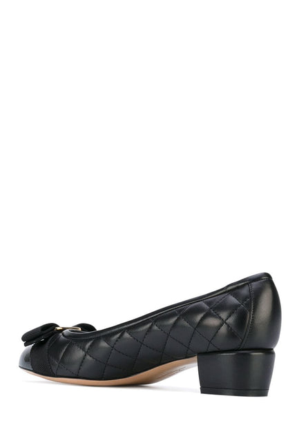 Ferragamo With Heel Black