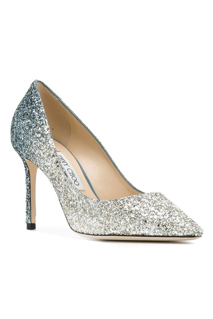 Jimmy Choo With Heel Silver