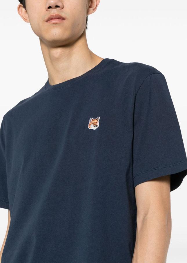 MAISON KITSUNE' T-shirts and Polos Blue