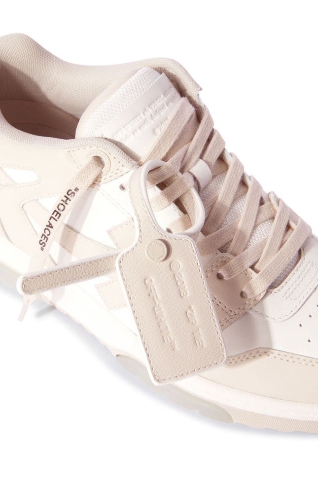 Off White Sneakers Beige