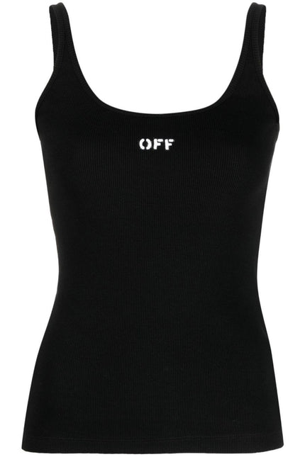 Off White Top Black