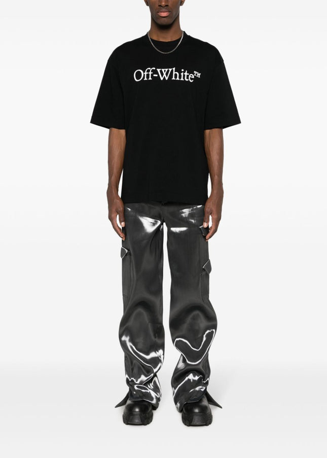 Off White T-shirts and Polos Black