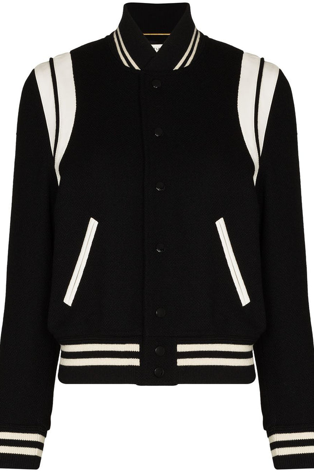 Saint Laurent  Coats Black