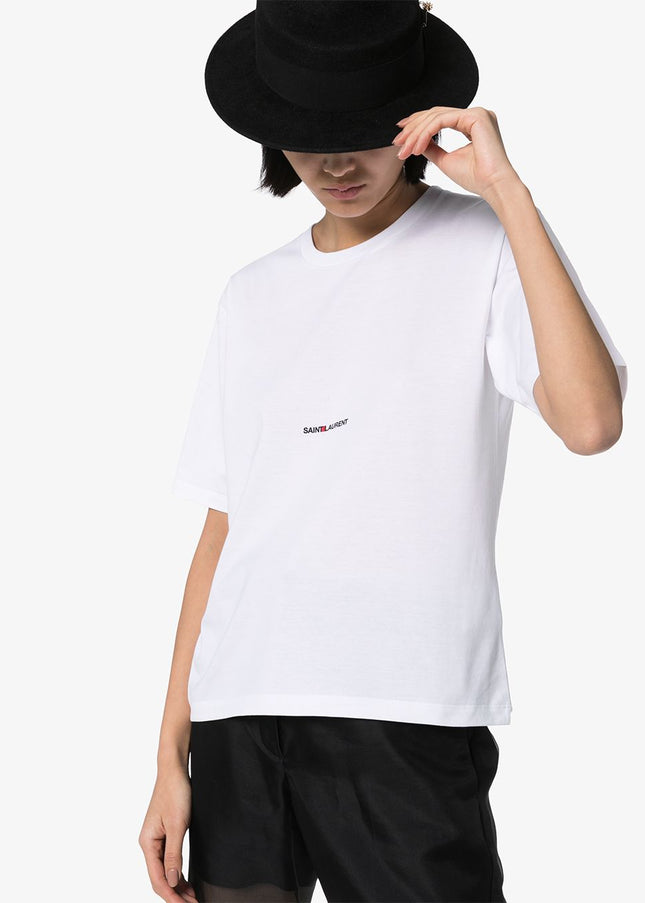 Saint Laurent  T-shirts and Polos White