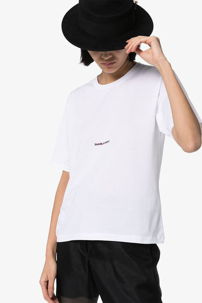 Saint Laurent  T-shirts and Polos White