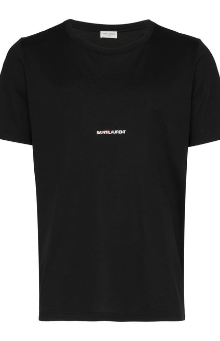 Saint Laurent  T-shirts and Polos Black