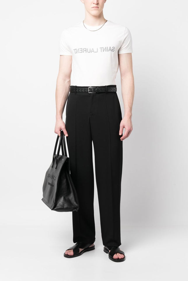 Saint Laurent  T-shirts and Polos White