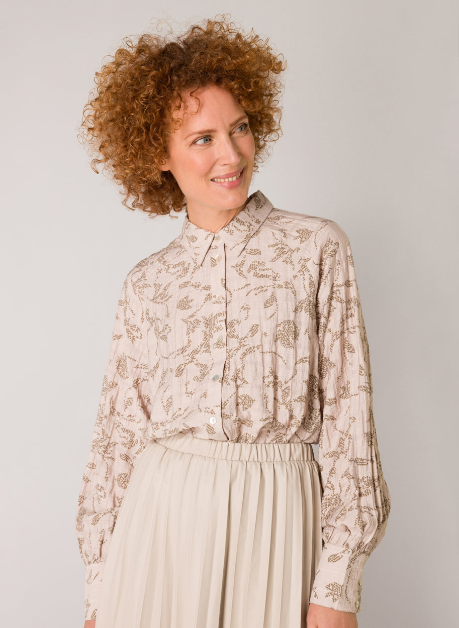 Chrissy Essential blouse features a soft-WOMEN - SHIRTS & BLOUSES-Yest-Urbanheer