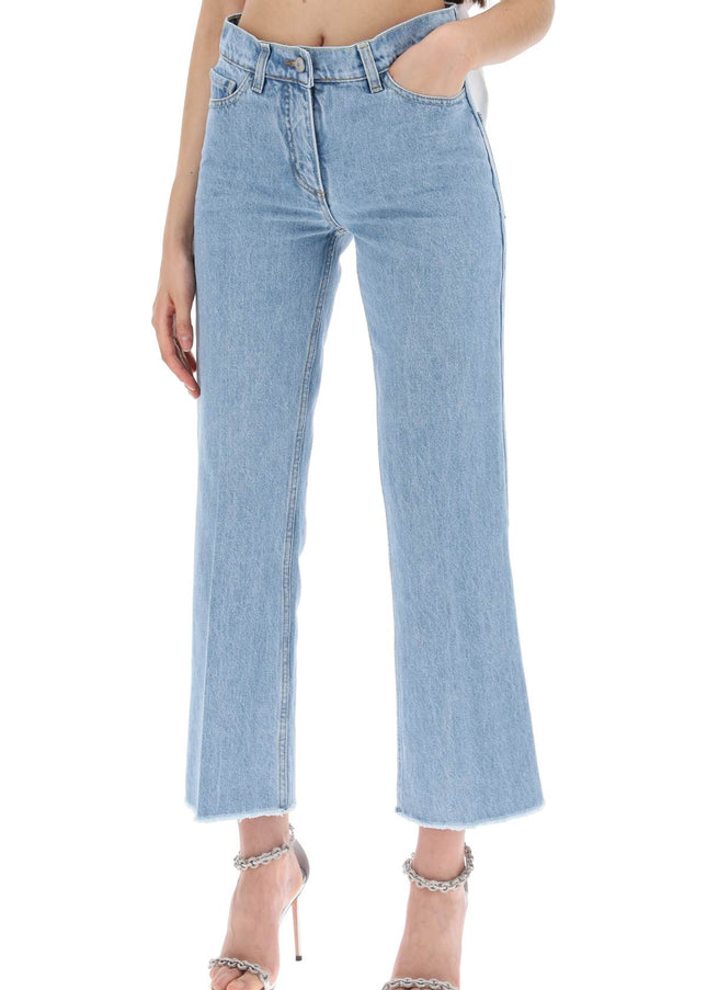 Magda Butrym low-waisted cropped jeans