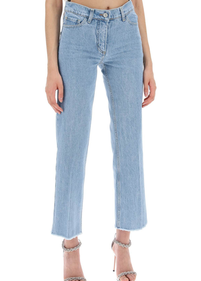 Magda Butrym low-waisted cropped jeans