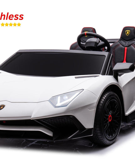 24V Lamborghini Aventador 2 Seater Ride on Car for Kids: Advanced Brushless Motor & Differential for High-Octane Fun-Toys - Kids-Freddo Toys-Urbanheer