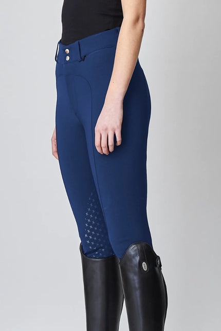 High-Rise Compression Breeches Navy-Breeches-Yagya-Urbanheer