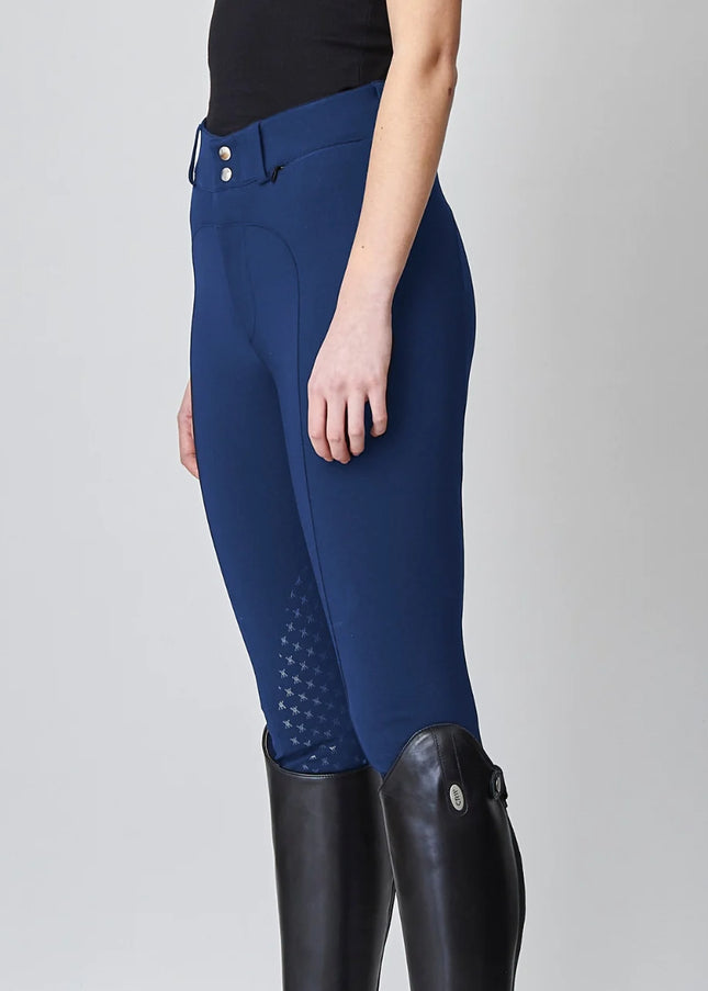 High-Rise Compression Breeches Navy-Breeches-Yagya-Urbanheer