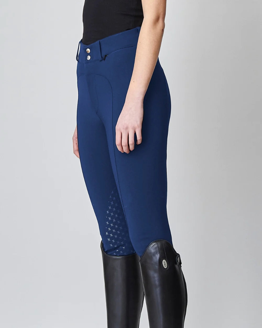 High-Rise Compression Breeches Navy-Breeches-Yagya-Urbanheer