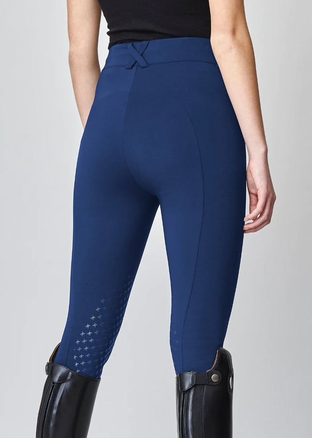 High-Rise Compression Breeches Navy-Breeches-Yagya-Urbanheer