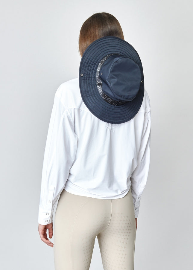 Front Tie Riding Shirt White-Activewear Shirt-Yagya-Urbanheer