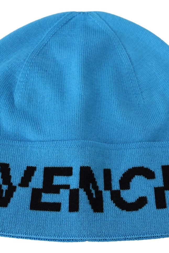 Givenchy Chic Unisex Wool Beanie with Logo Detail