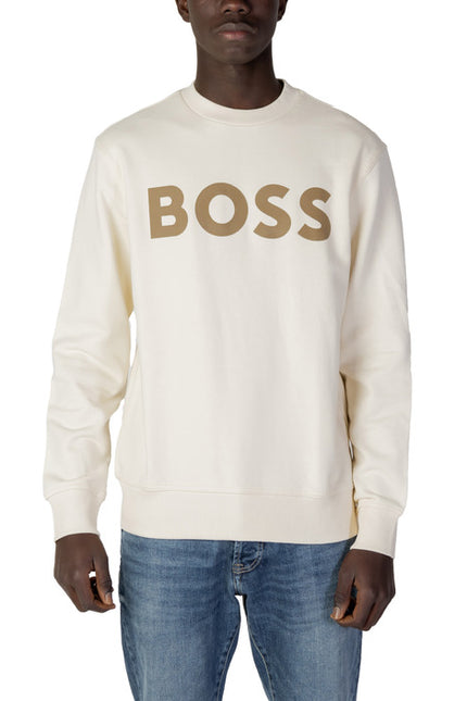 Boss Men Sweatshirts-Clothing - Men-Boss-white-L-Urbanheer