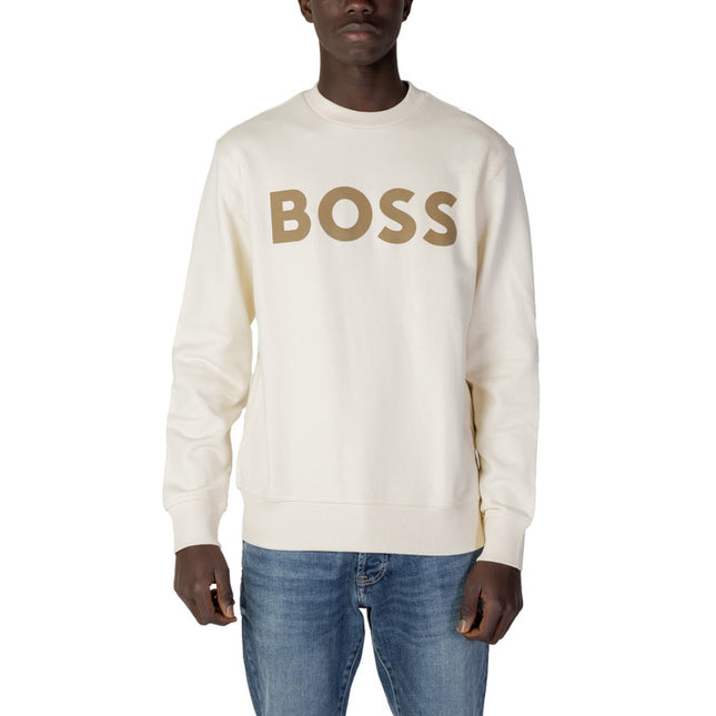 Boss Men Sweatshirts-Clothing - Men-Boss-white-L-Urbanheer