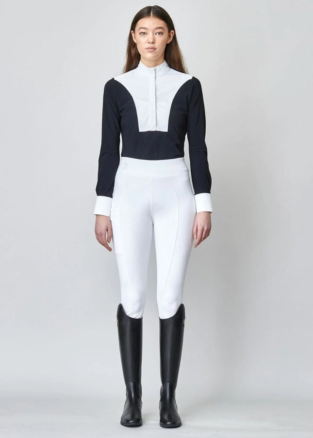 Сompression Pull-On Riding Breeches White-Breeches-Yagya-White-S-Urbanheer