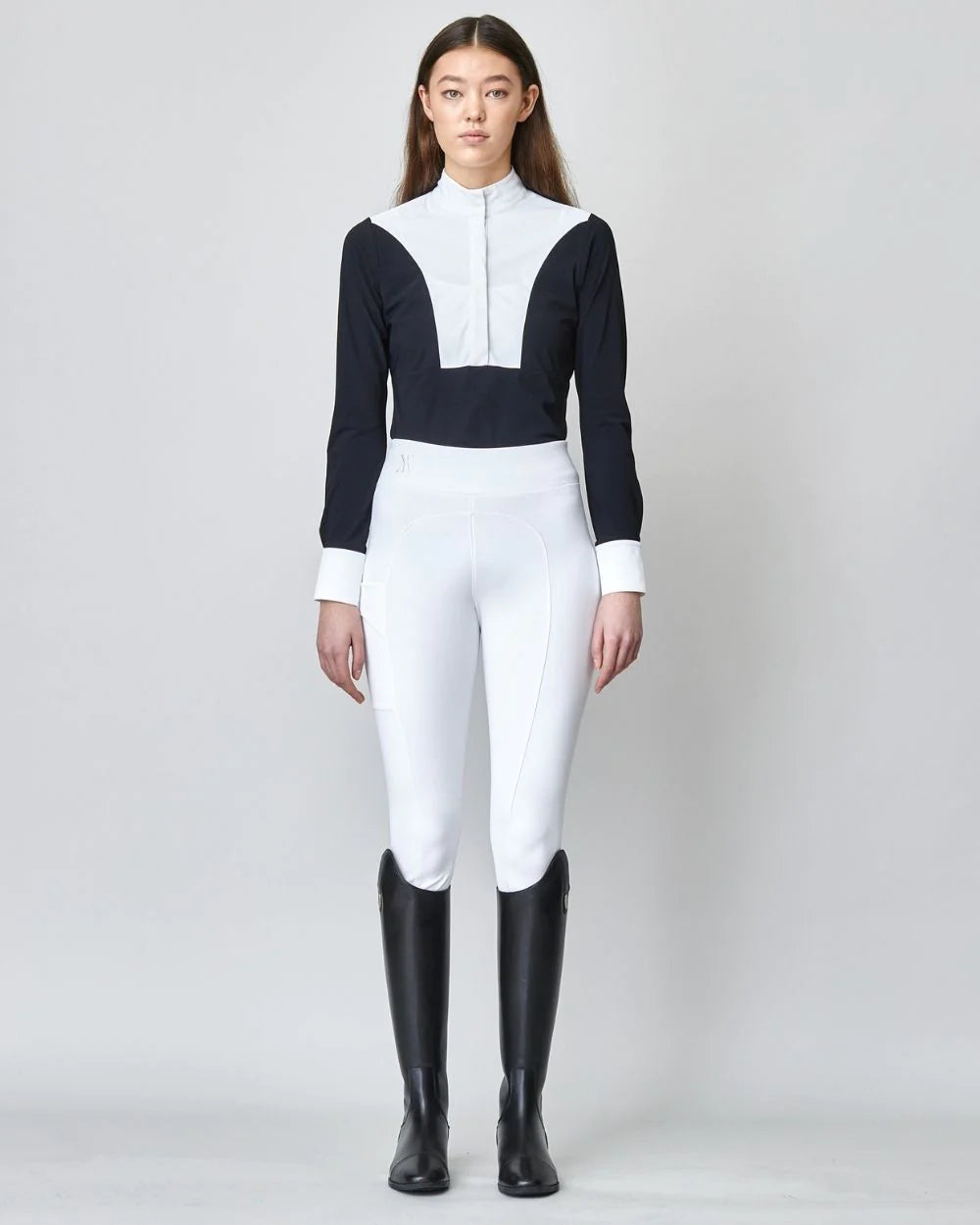 Сompression Pull-On Riding Breeches White-Breeches-Yagya-White-S-Urbanheer