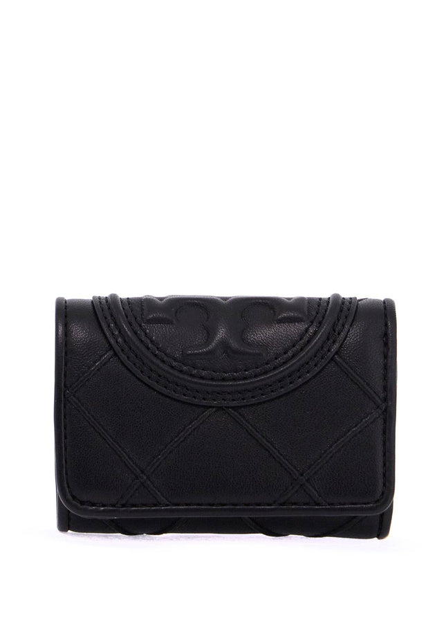 Tory Burch quilted tri-fold fleming