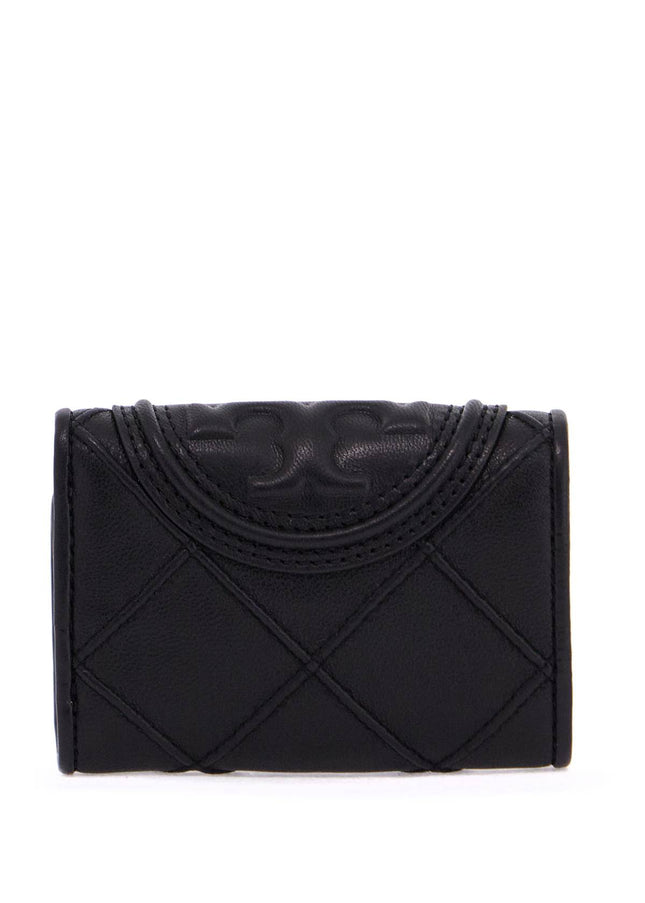 Tory Burch quilted tri-fold fleming