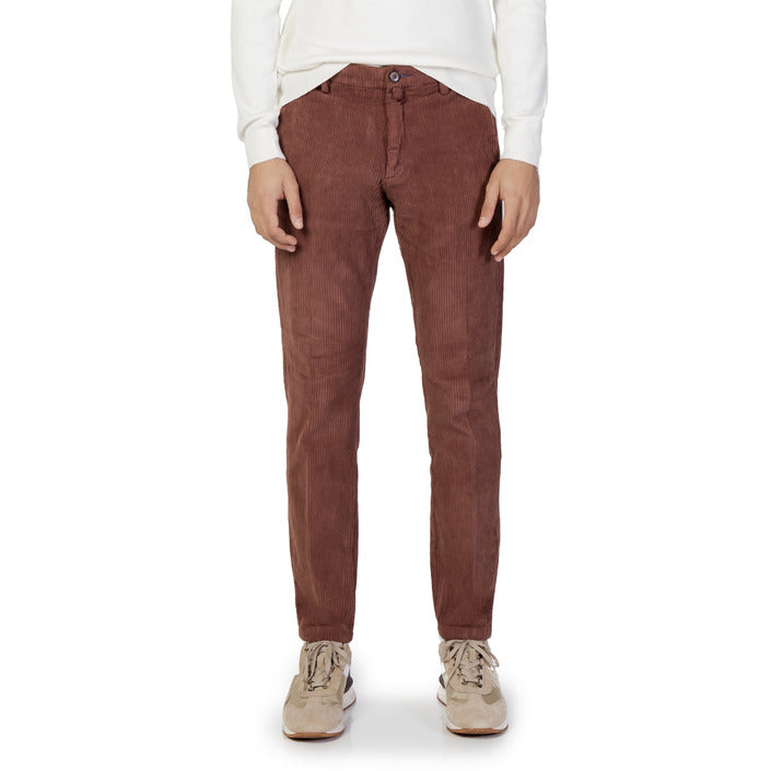 Borghese Men Trousers-Borghese-brown-44-Urbanheer