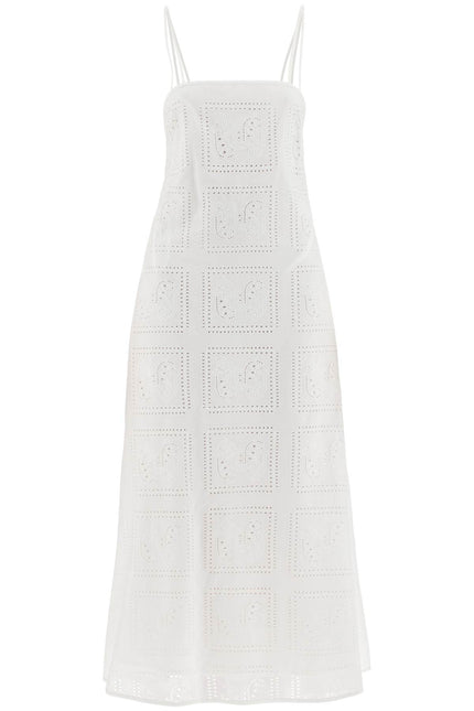 Tory Burch midi lace dress in seven