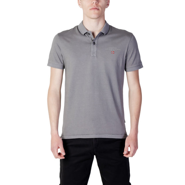 Napapijri Men Polo-Napapijri-grey-S-Urbanheer