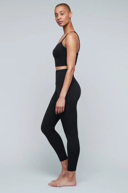 Lunar Luxe Bra Top - Black Iris-Top-Moonchild Yoga Wear-Urbanheer